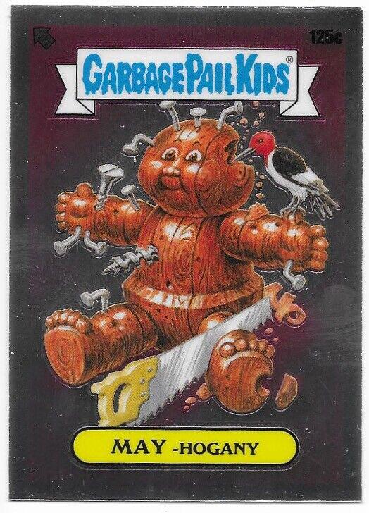 MAY-HOGANY #125c 2021 Garbage Pail Kids Chrome