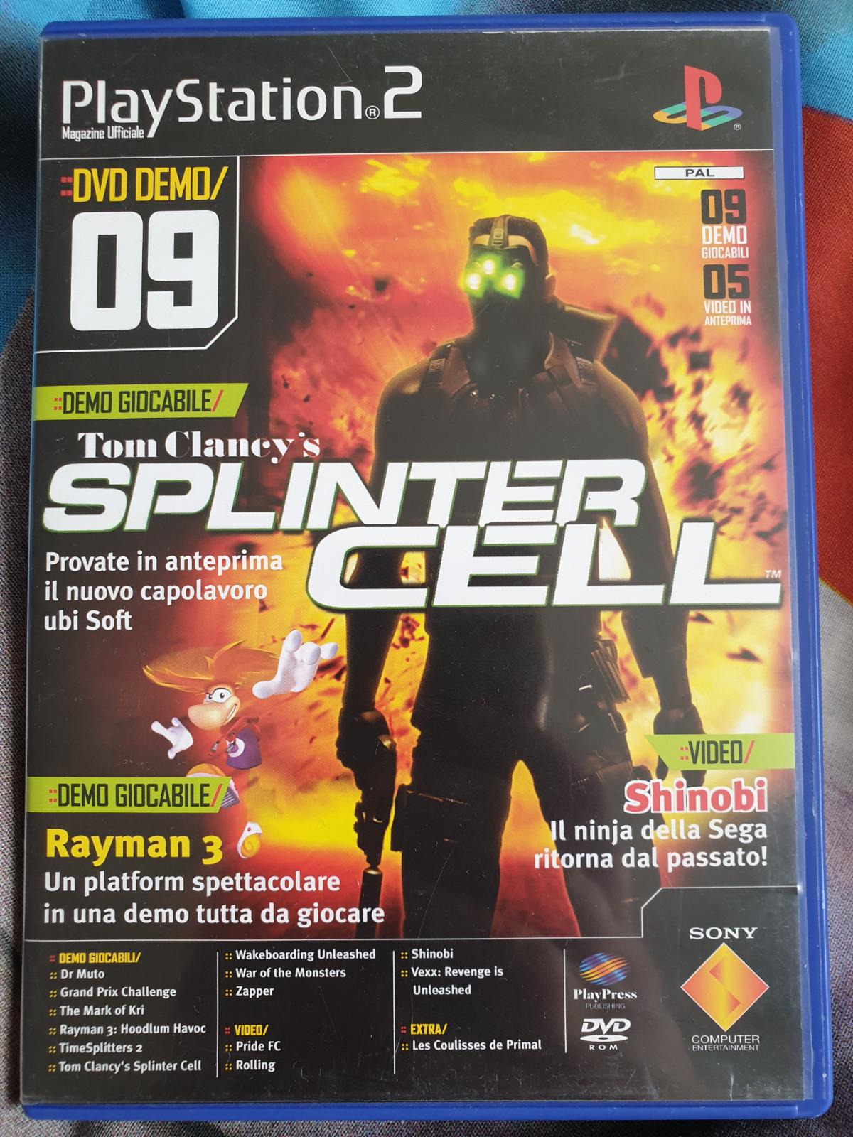 Playstation 2 Magazine Ufficiale DVD Demo 09 PAL Playstation 2