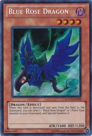 Blue Rose Dragon EXVC-EN099 YuGiOh Extreme Victory