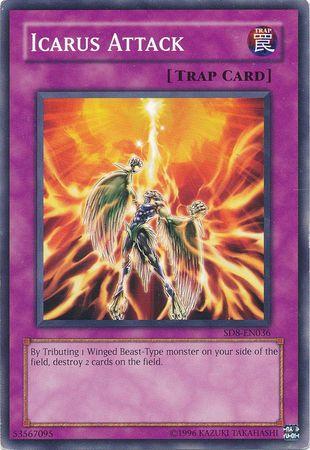 Icarus Attack SD8-EN036 YuGiOh Structure Deck: Lord of the Storm