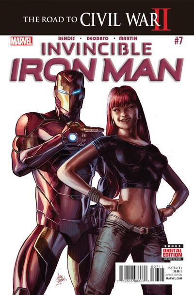 Invincible Iron Man #7 (2016) Comic Books Invincible Iron Man