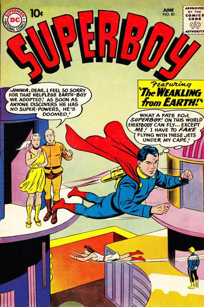 Superboy #81 (1960) Comic Books Superboy
