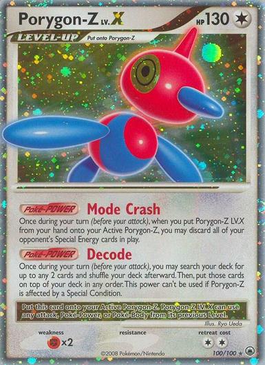 Porygon-Z LV.X #100 Cover Art