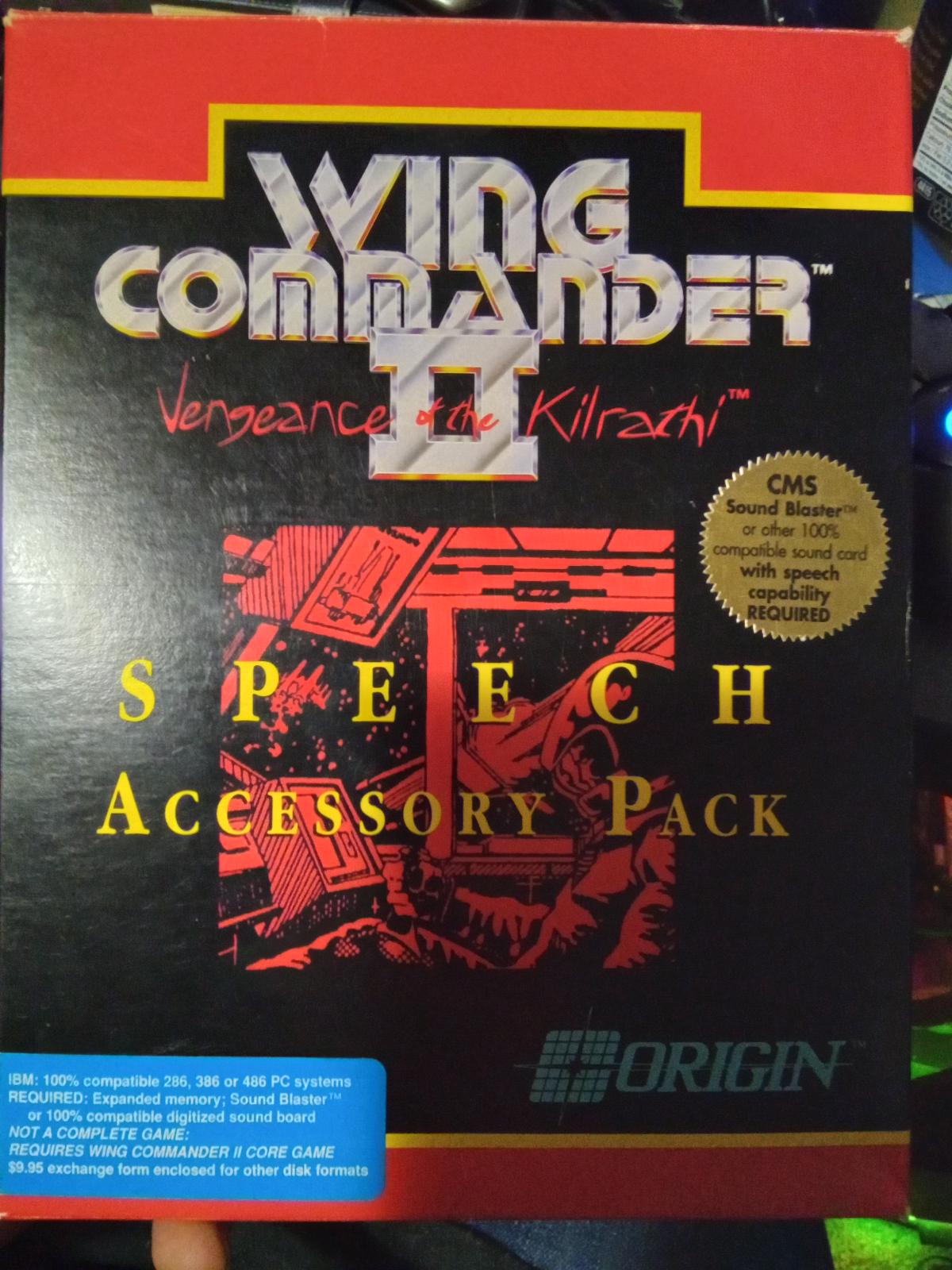 Wing Commander II: Vengeance of the Kilrathi - Speech Accessory Pack PC Games