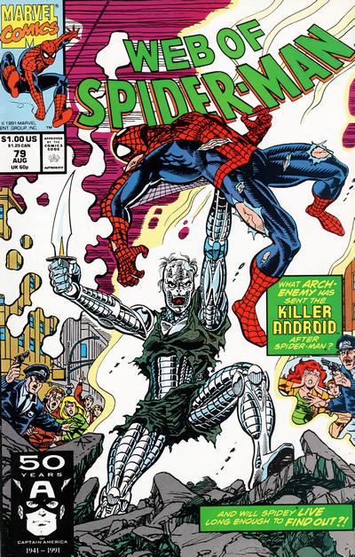 Web of Spider-Man #79 (1991) Comic Books Web of Spider-Man