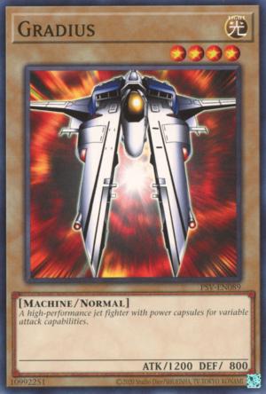 Gradius PSV-EN089 YuGiOh Pharaoh's Servant: 25th Anniversary