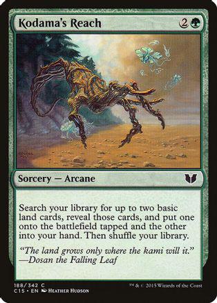 Kodama's Reach Magic Commander 2015