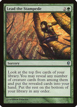 Lead the Stampede Magic Conspiracy