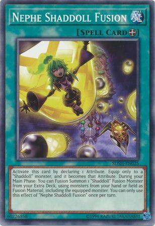 Nephe Shaddoll Fusion SDSH-EN025 YuGiOh Structure Deck: Shaddoll Showdown