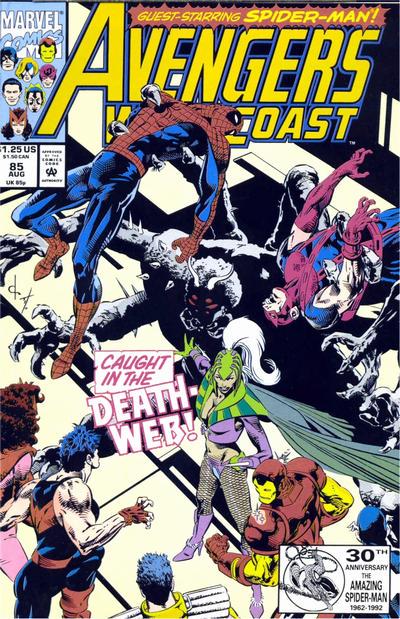 West Coast Avengers #85 (1992) Comic Books West Coast Avengers