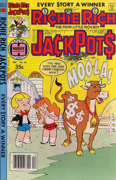Richie Rich Jackpots #38 (1978) Comic Books Richie Rich Jackpots