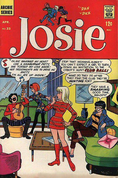 Josie #33 (1968) Comic Books Josie