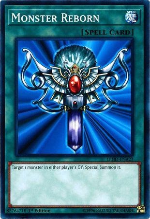 Monster Reborn LEHD-ENA23 YuGiOh Legendary Hero Decks