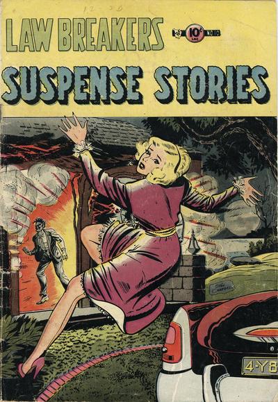 Lawbreakers Suspense Stories #10 (1953) Comic Books Lawbreakers Suspense Stories