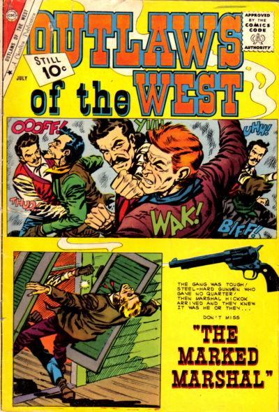 Outlaws of the West #32 (1961) Comic Books Outlaws of the West