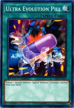 Ultra Evolution Pill SS03-ENA18 YuGiOh Speed Duel Starter Decks: Ultimate Predators