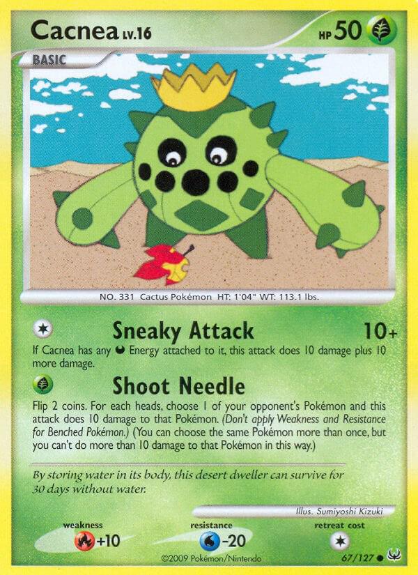 Cacnea #67 Pokemon Platinum
