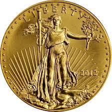 2012 Coins $5 American Gold Eagle