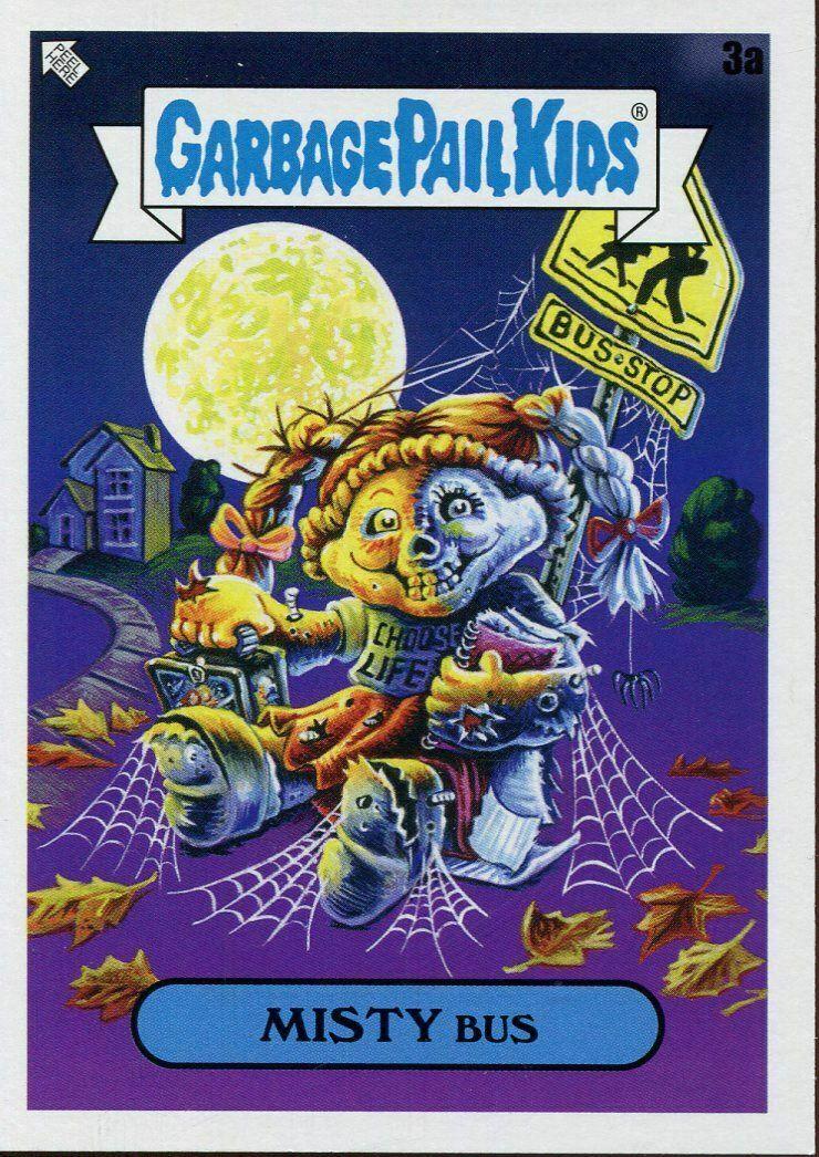 MISTY Bus #3a Garbage Pail Kids Late To School