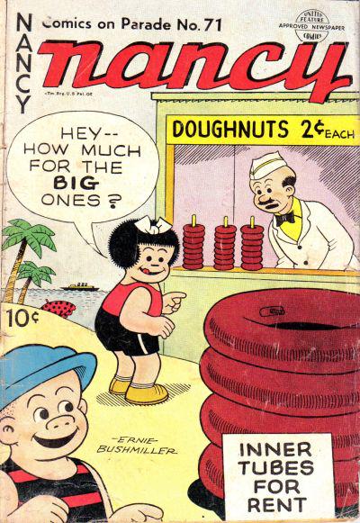 Comics on Parade #71 (1950) Comic Books Comics on Parade
