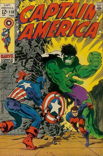 Captain America #110 (1969) Comic Books Captain America