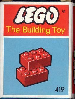2 x 3 Bricks #419 LEGO Classic