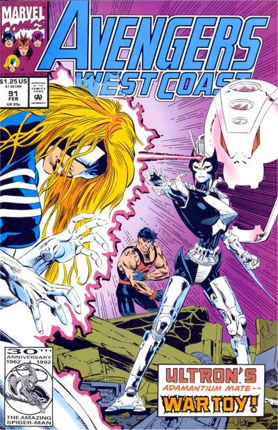 West Coast Avengers #91 (1993) Comic Books West Coast Avengers
