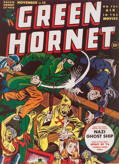 Green Hornet Comics #15 (1943) Comic Books Green Hornet Comics