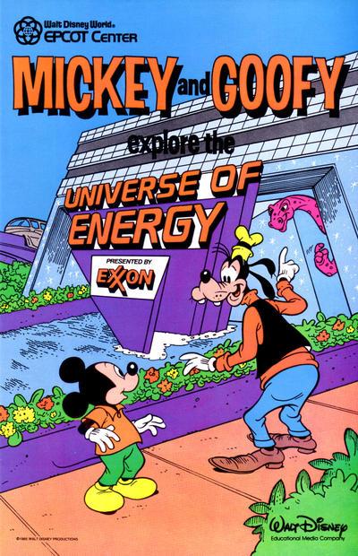 Mickey and Goofy Explore the Universe of Energy #1 (1985) Comic Books Mickey and Goofy Explore the Universe of Energy