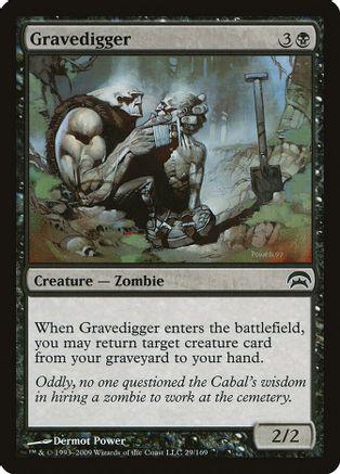Gravedigger Magic Planechase