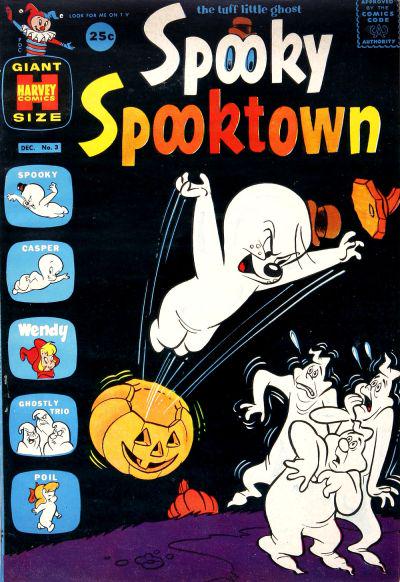 Spooky Spooktown #3 (1962) Comic Books Spooky Spooktown