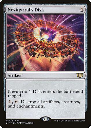 Nevinyrral's Disk Magic Commander 2014