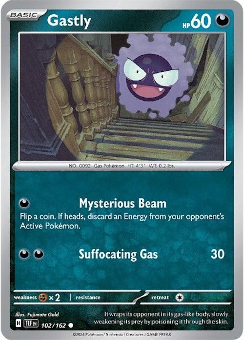 Gastly #102 Pokemon Temporal Forces