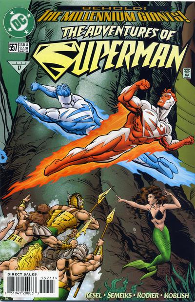 Adventures of Superman #557 (1998) Comic Books Adventures of Superman