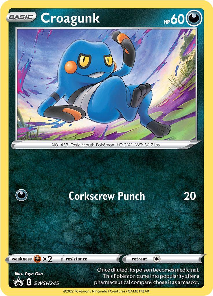 Croagunk #SWSH245 Pokemon Promo
