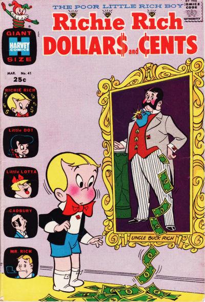 Richie Rich Dollars and Cents #41 (1971) Comic Books Richie Rich Dollars and Cents