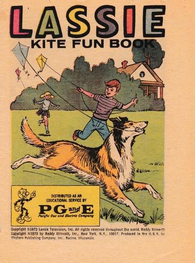 Lassie (1973) Comic Books Kite Fun Book