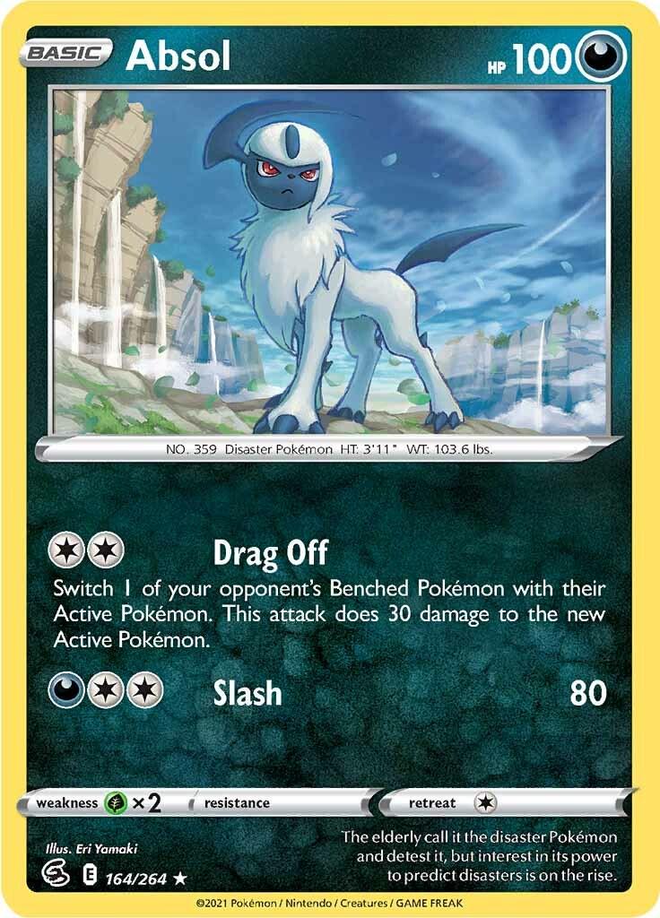 Absol #164 Pokemon Fusion Strike