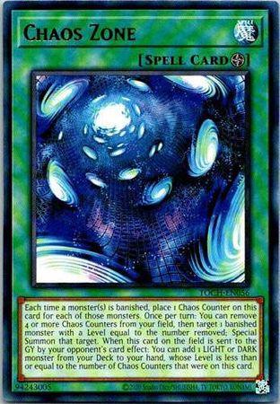 Chaos Zone TOCH-EN056 YuGiOh Toon Chaos