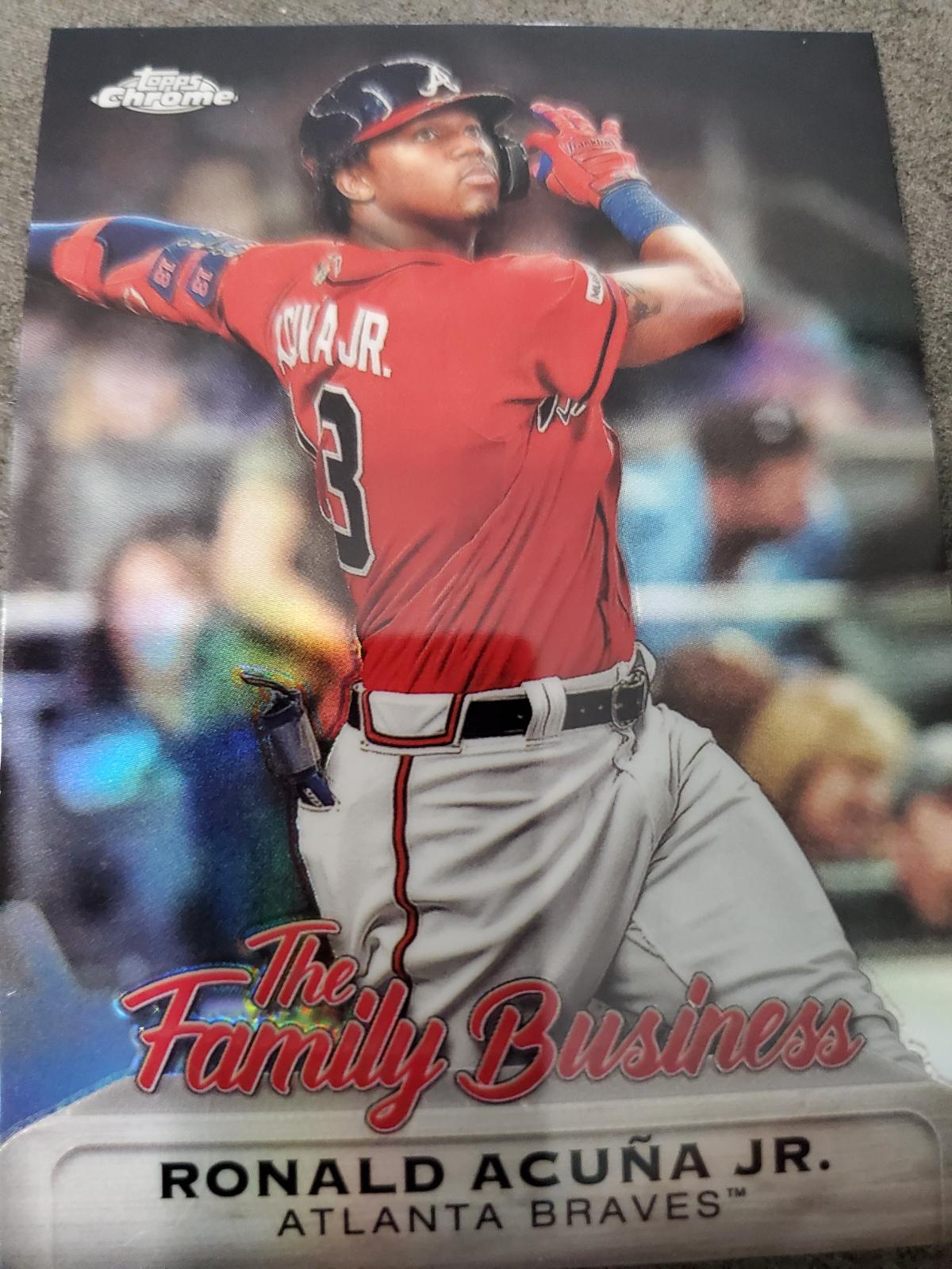 Ronald acuna jr #Fbc-8 Baseball Cards 2019 Topps Update the Family Business