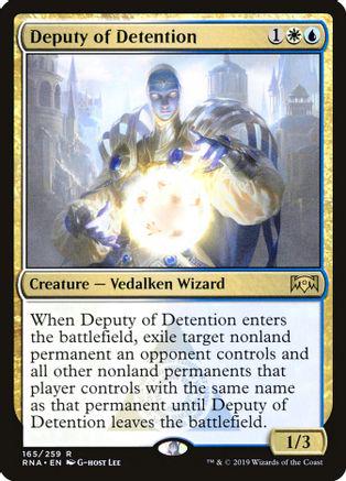 Deputy of Detention #165 Magic Ravnica Allegiance
