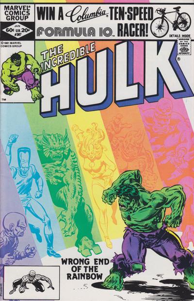 The Incredible Hulk #267 (1982) Comic Books Incredible Hulk