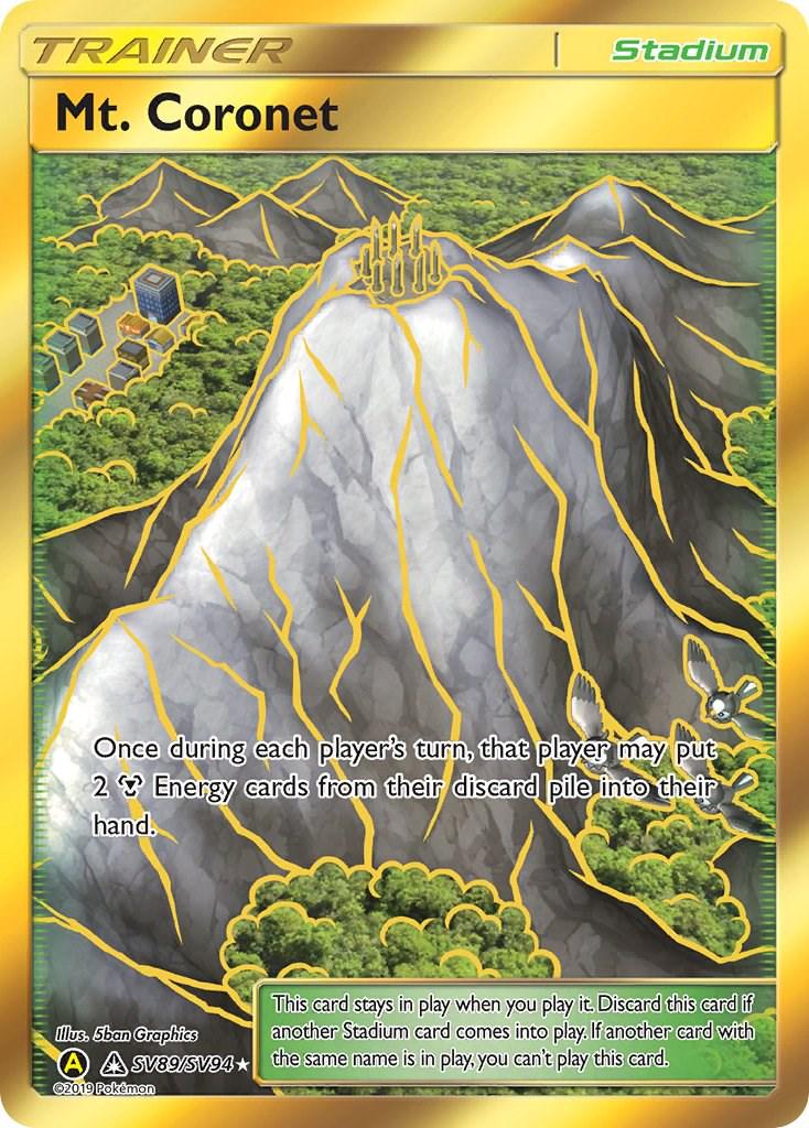 Mt. Coronet #SV89 Pokemon Hidden Fates