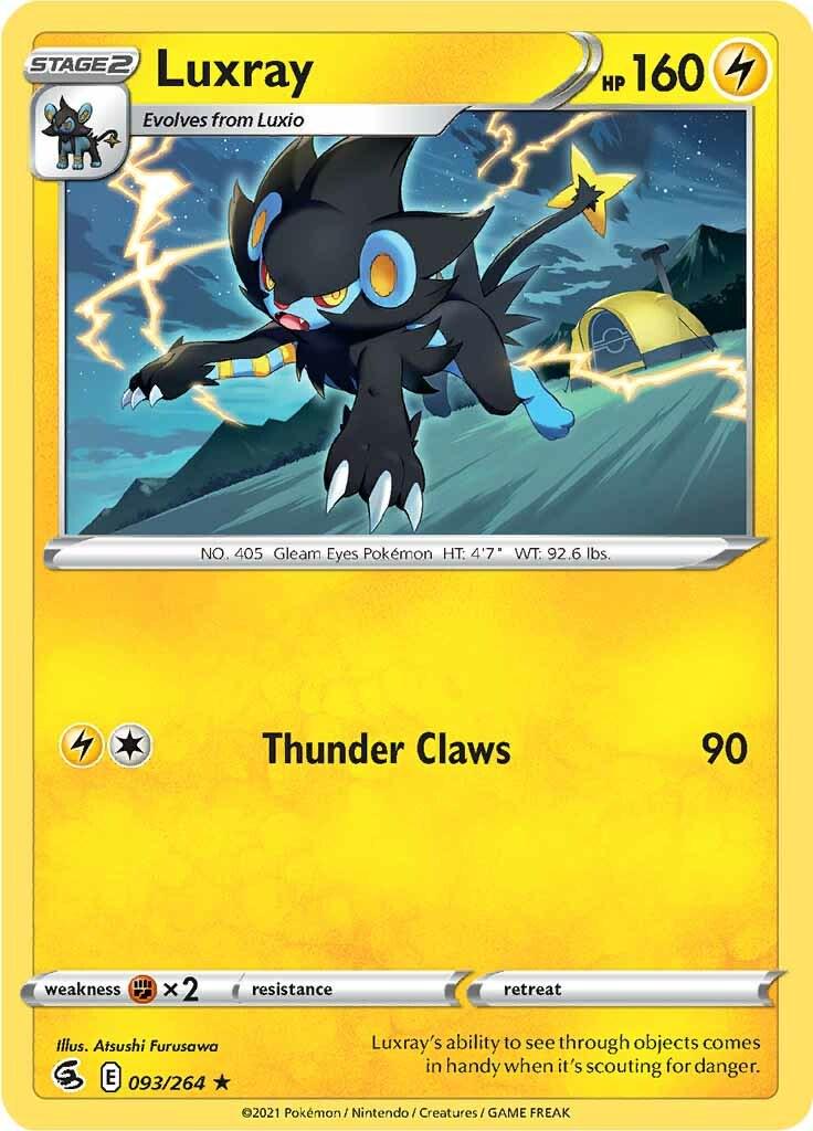 Luxray #93 Pokemon Fusion Strike