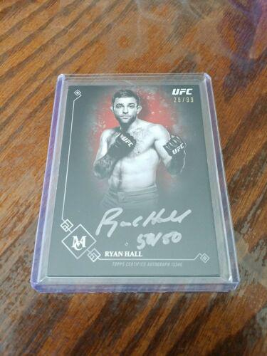 Ryan Hall #MA-RH Ufc Cards 2017 Topps UFC Museum Collection Autographs