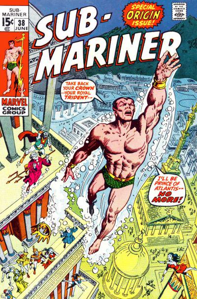 Sub-Mariner #38 (1971) Comic Books Sub-Mariner