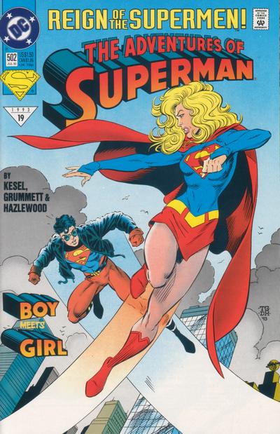 Adventures of Superman #502 (1993) Comic Books Adventures of Superman