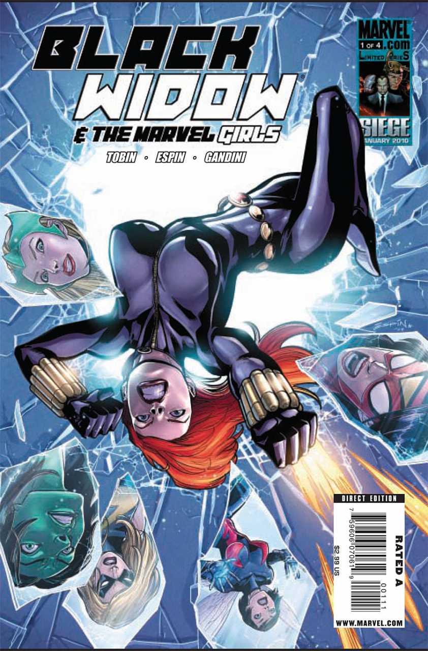 Black Widow & The Marvel Girls #1 (2009) Comic Books Black Widow & The Marvel Girls