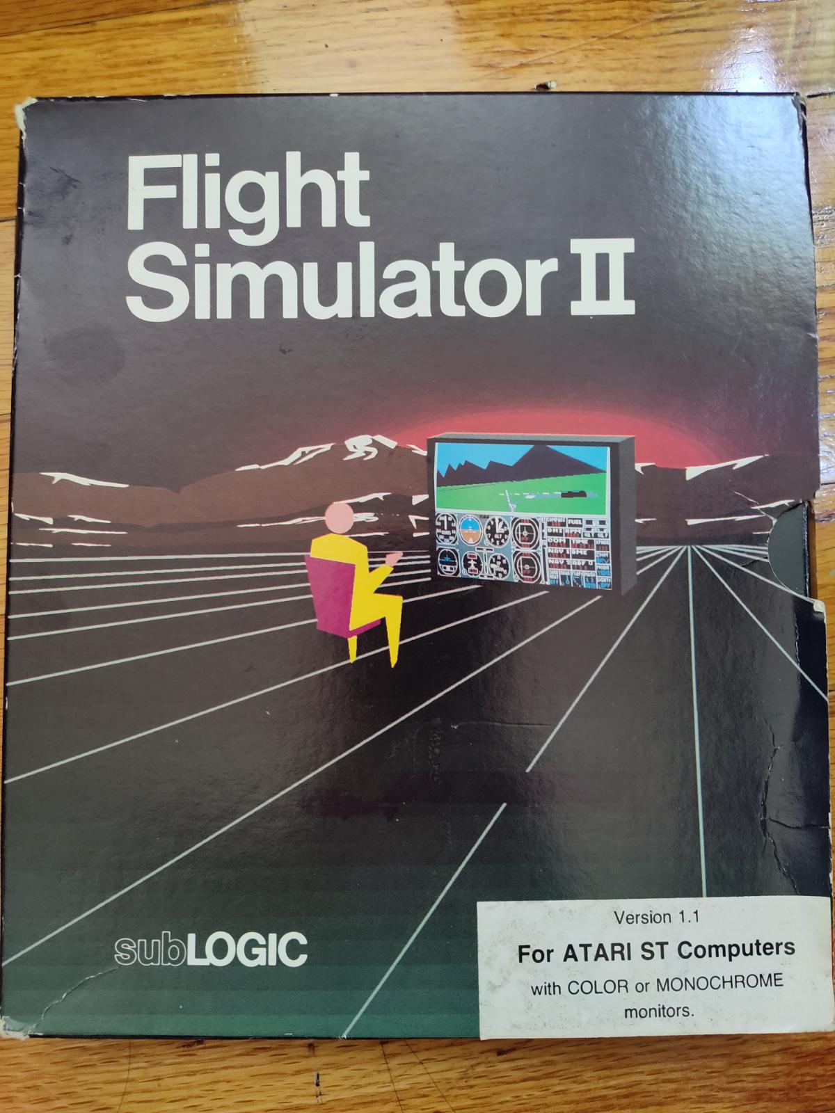 Flight Simulator 2 Atari ST