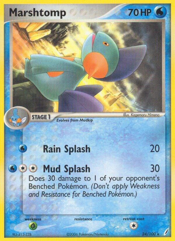 Marshtomp #24 Pokemon Crystal Guardians